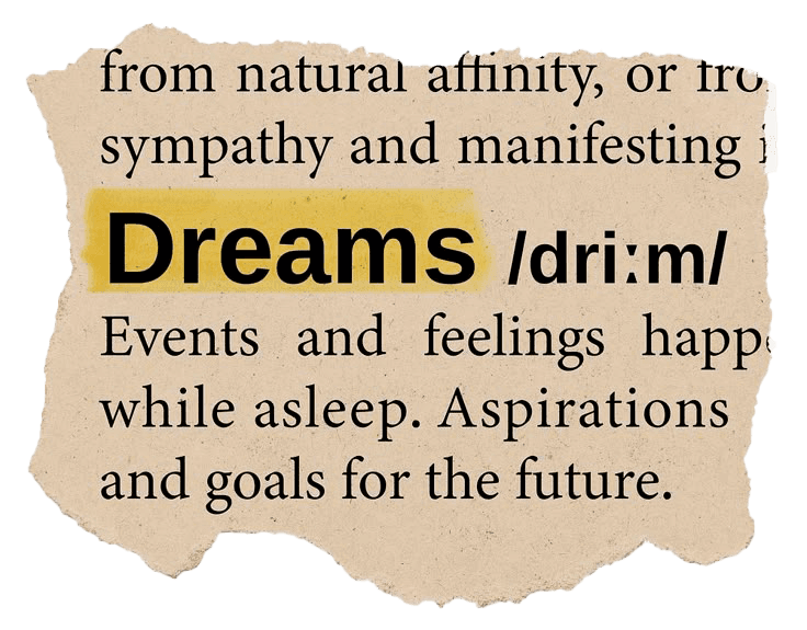 Dreams dictionary clipping