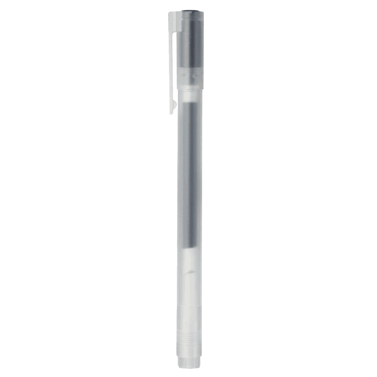 Muji clear gel pen